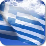 greece flag android application logo